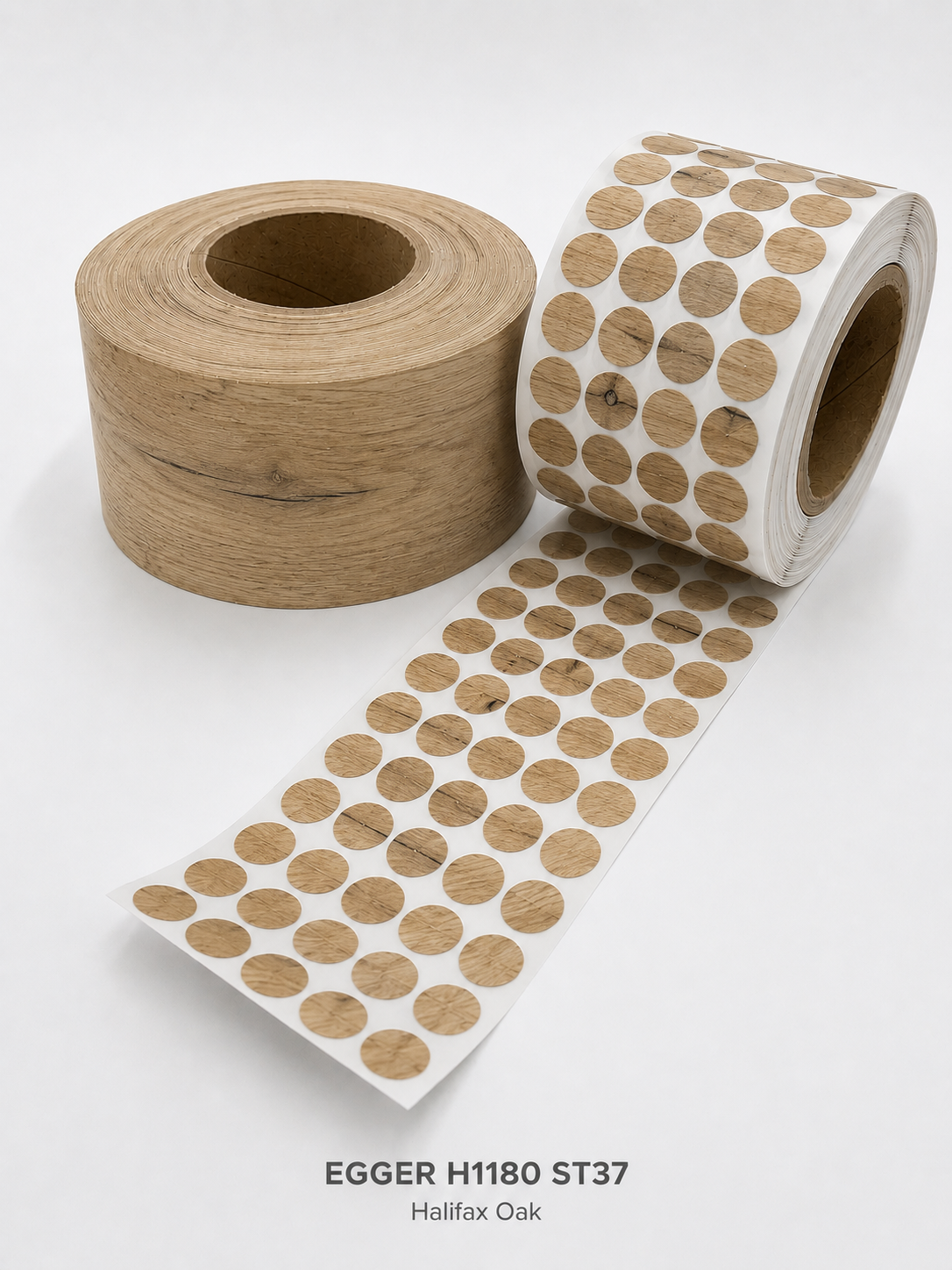 EGGER H1180 Natural Halifax Oak Screw Cover Caps